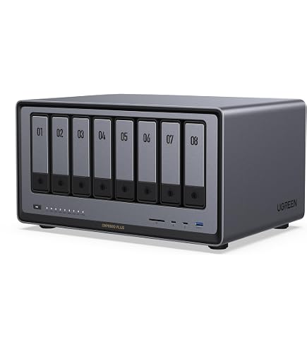 Amazon.co.jp: ORICO CF56 Pro CyberData 11 ベイ AI 搭載 NAS